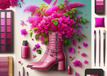 Cómo llevar botas altas de ante color bugambilia con vestido y blusa, según Sarah Jessica Parker