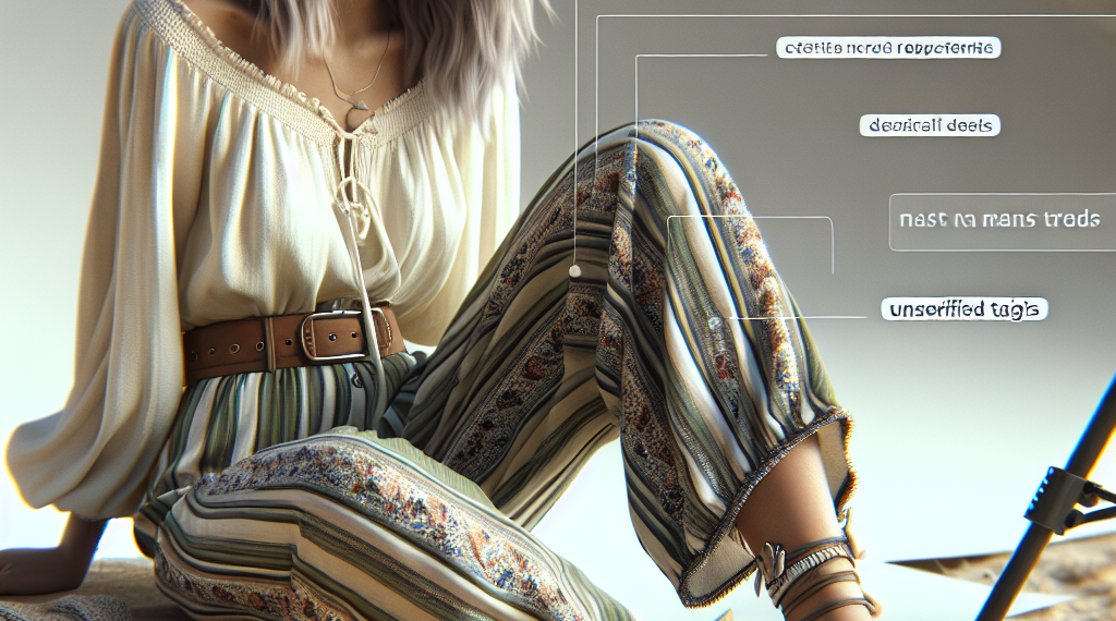 Cómo llevar pantalones boho en tendencia de Primavera-Verano 2025