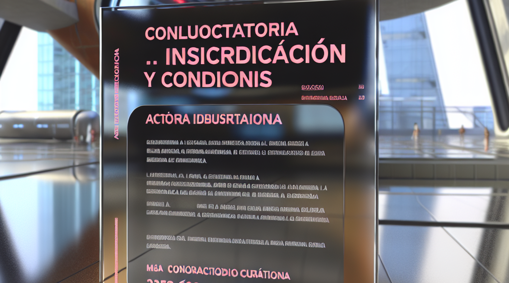 Convocatoria, registro y requisitos en 2025