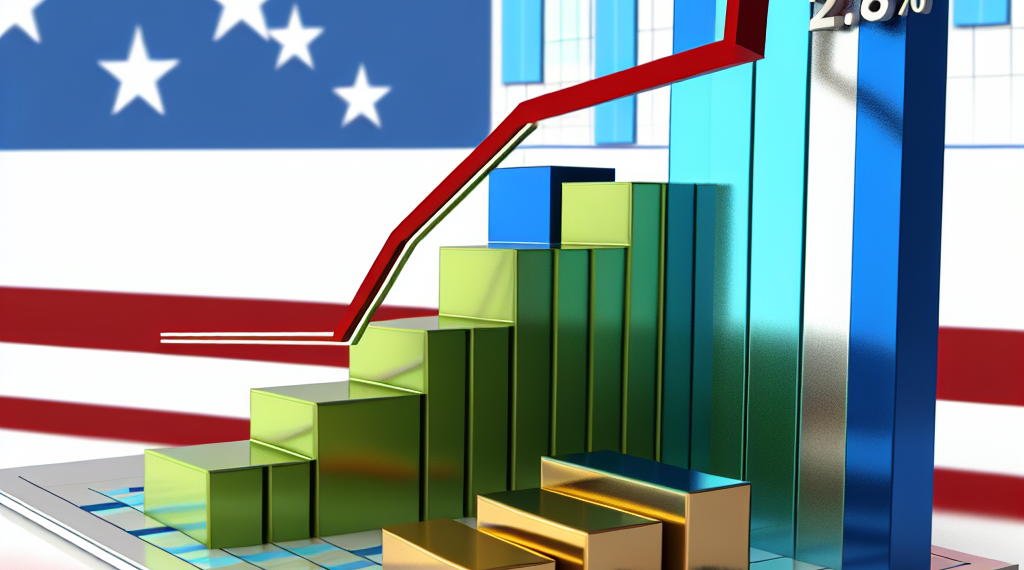 El PIB de Estados Unidos creció 2.8% en 2024 impulsado por el gasto de consumidores y gobierno