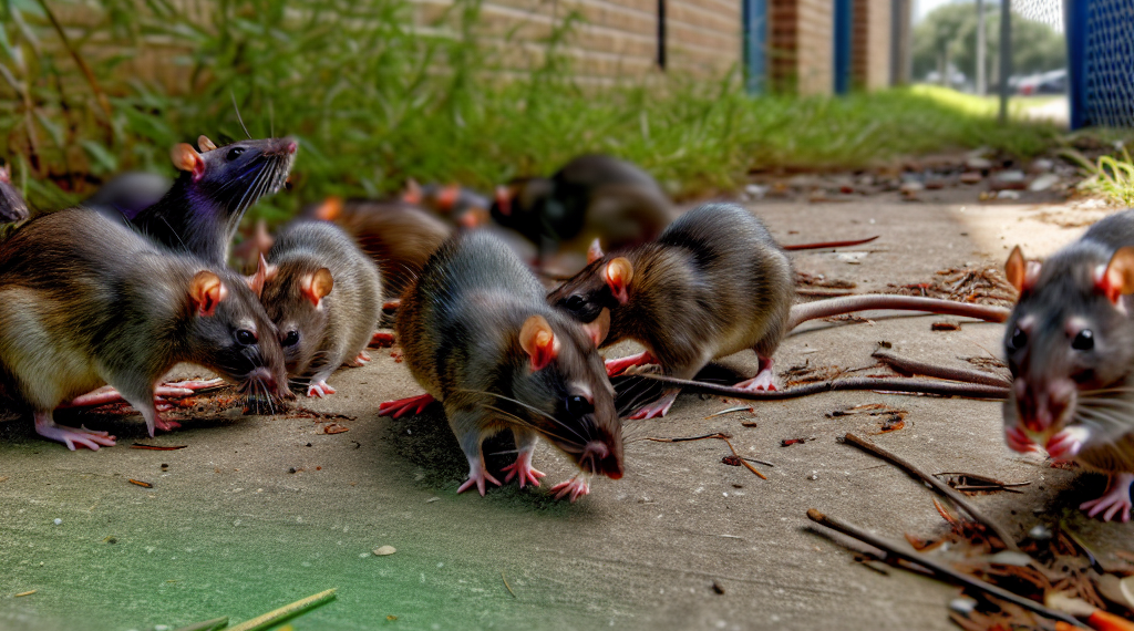 Plaga de ratas drogadictas en Houston