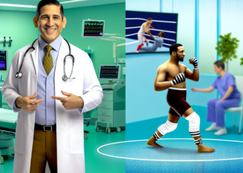 Él es David Martínez, el médico del IMSS que es peleador profesional