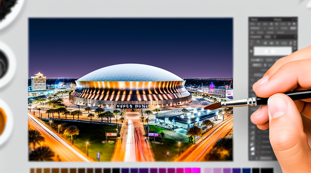 Así es el Caesars Superdome, icónico estadio de Nueva Orleans