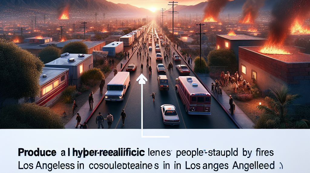 Evacuados por incendios de Los Ángeles no podrán regresar hasta dentro de una semana