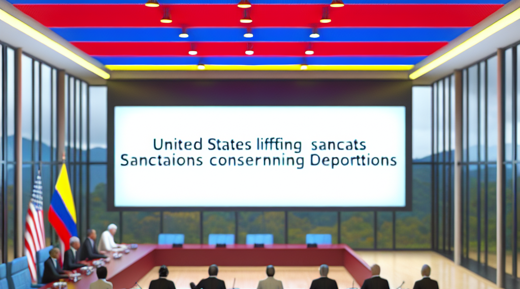 EEUU suspende sanciones contra Colombia, que acepta su política de deportaciones