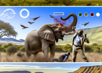 Elefante mata a turista en Sudáfrica