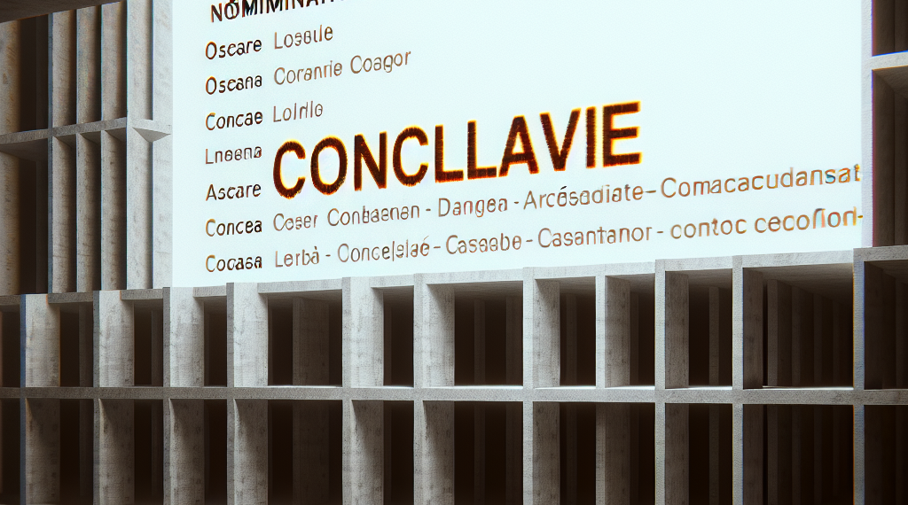 “Emilia Pérez”, “Cónclave” y “El brutalista" lideran las nominaciones al Oscar 2025