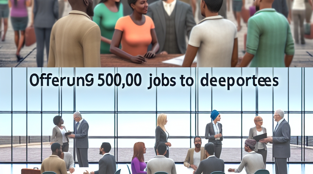 Empresarios contemplan 50,000 empleos para mexicanos deportados de Estados Unidos