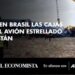 Analizan en Brasil las cajas negras del avión estrellado en Kazajistán