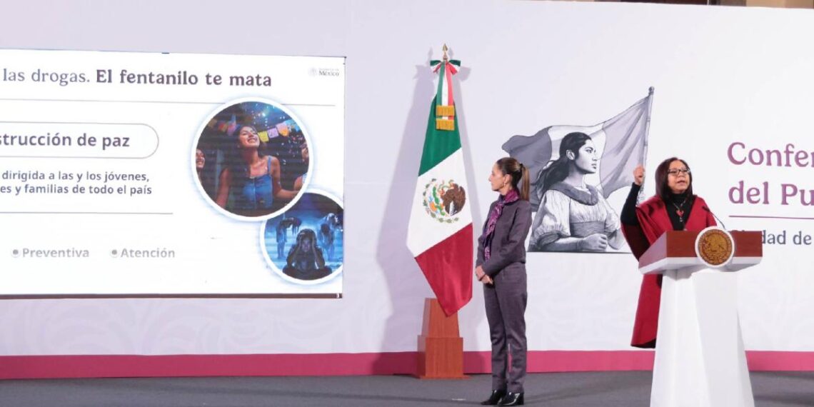 Lanzan la campaña "Aléjate de las drogas, el fentanilo te mata" basada en atención y prevención