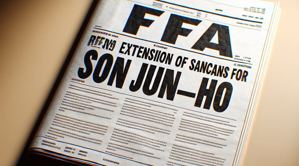 La FIFA se niega a prorrogar la sanción china al jugador Son Jun-ho por presunto amaño de partidos