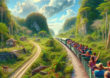 Promueven en la mañanera paquetes vacacionales Tren Maya para semana santa