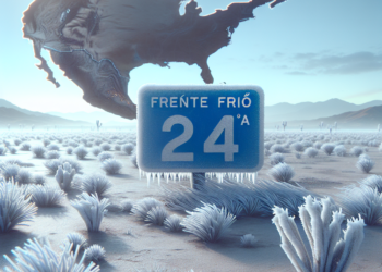 Frente Frío 24 bajará temperaturas en México