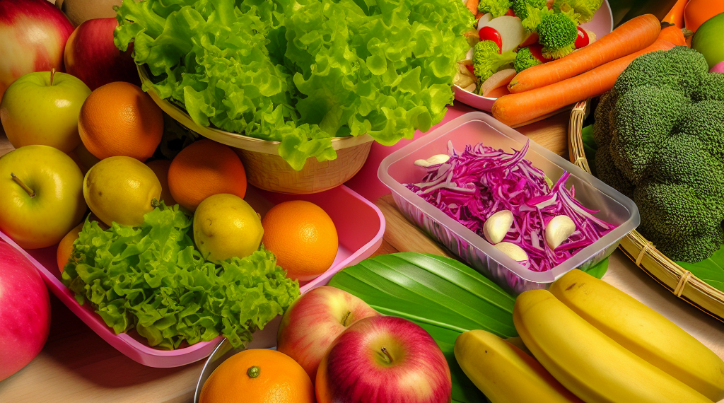 Frutas, verduras y ensaladas baratas