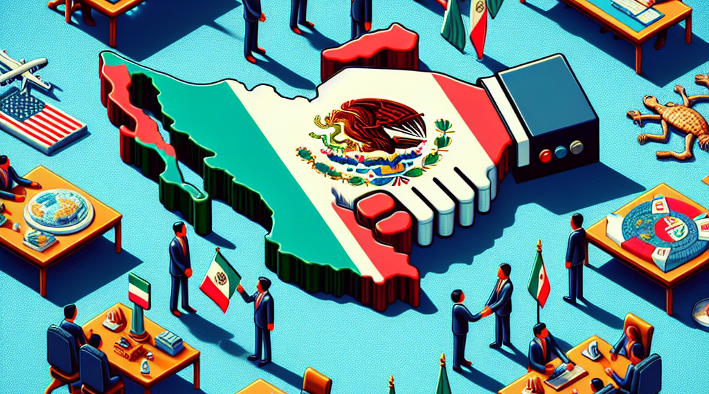 Trump en Davos: “Estamos lidiando muy bien con México”