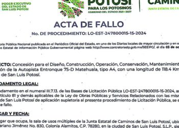 Grupo Valoran gana concesión de autopista en SLP por 22,863 mdp