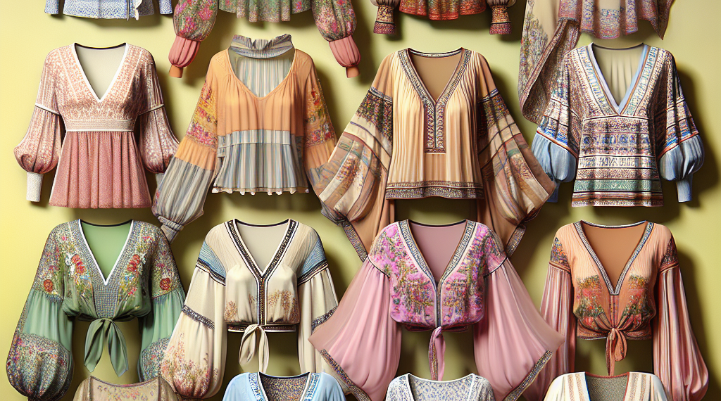 Cómo llevar blusas con cinturones boho en Primavera-Verano 2025