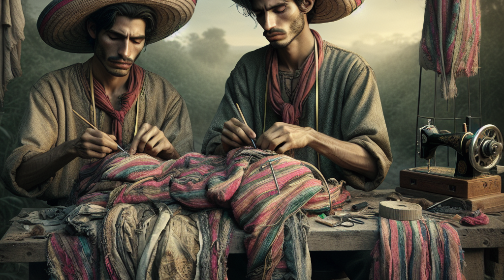 Dos hermanos emprendedores mexicanos fabrican ropa con desechos textiles de grandes fábricas