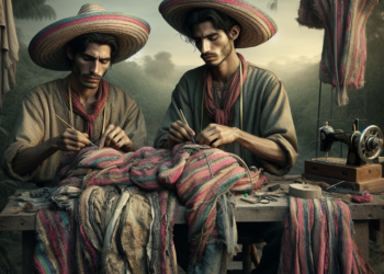 Dos hermanos emprendedores mexicanos fabrican ropa con desechos textiles de grandes fábricas