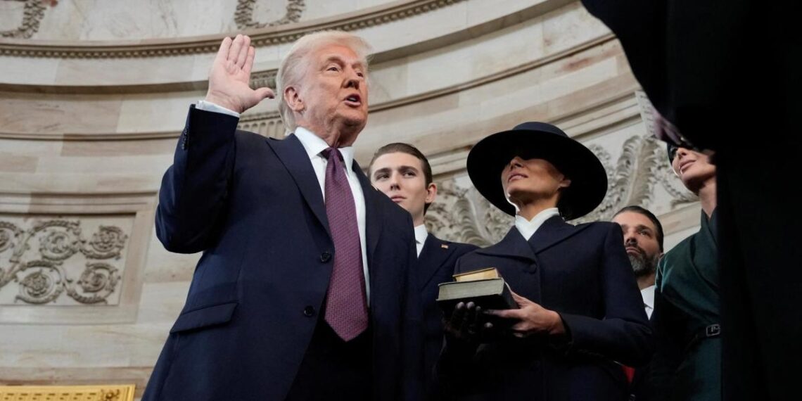 Toma de posesión de Donald Trump como presidente de EU: lo mejor de la investidura en imágenes