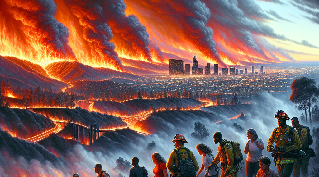 Videos y fotos | Dos muertos por incendios sin control en Los Ángeles; suman 80 mil personas evacuadas