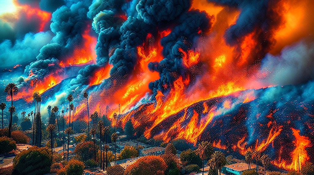 Incendios en Los Ángeles | Se esperan condiciones críticas hasta el miércoles: Corresponsal