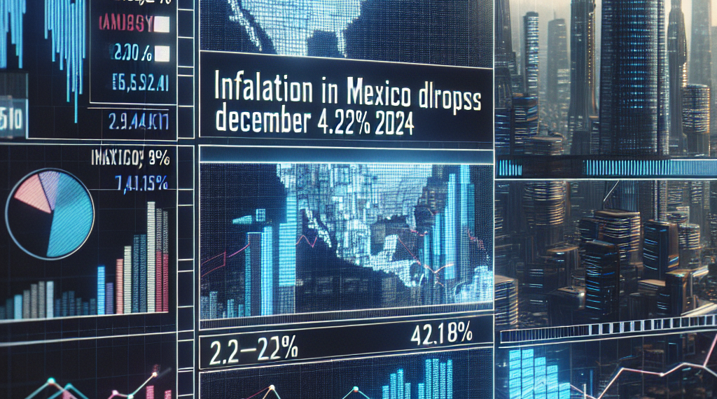 La inflación en México cae en diciembre y cierra 2024 en 4.21 por ciento