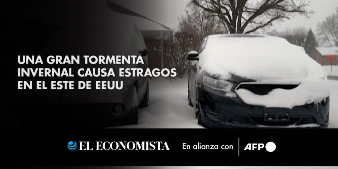Una gran tormenta invernal causa estragos en el este de EEUU