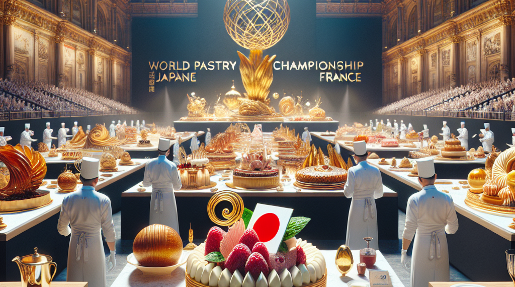 Japón se corona campeón del mundo de pastelería en un concurso en Francia