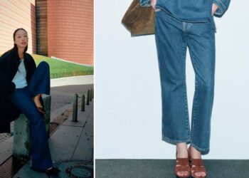 Cómo son los jeans acampanados en rebaja de Zara para enero 2025