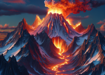 El volcán y la volcana