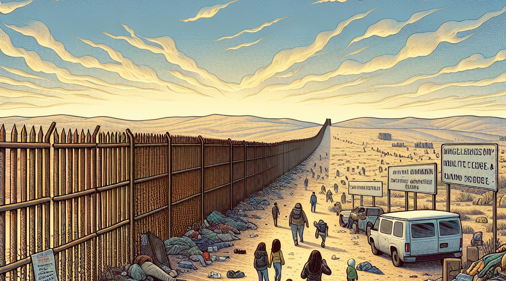 Así viven los migrantes la situación en la frontera con EUA