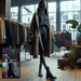 Cómo llevar leggings negros con botas altas en un look ultra elegante, según Irina Shayk