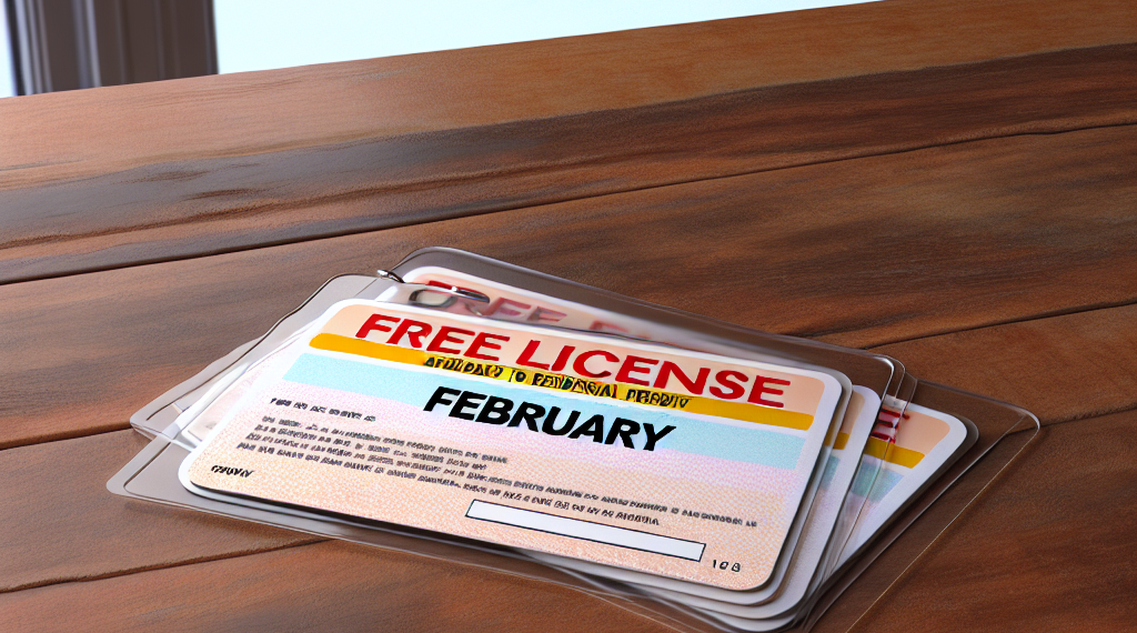 La licencia permanente será gratis para quienes vivan en este estado durante febrero