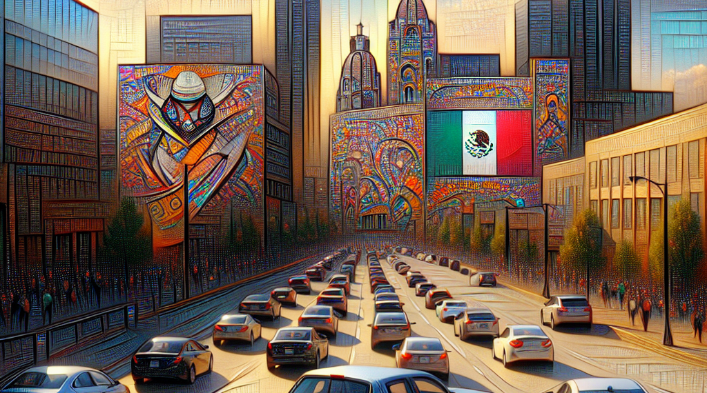 "Light of Unity", el mural de una mexicana que ilumina un fuerte militar en Washington