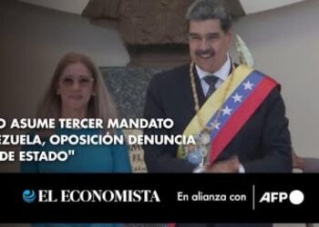 Maduro asume tercer mandato en Venezuela, oposición denuncia "golpe de Estado"