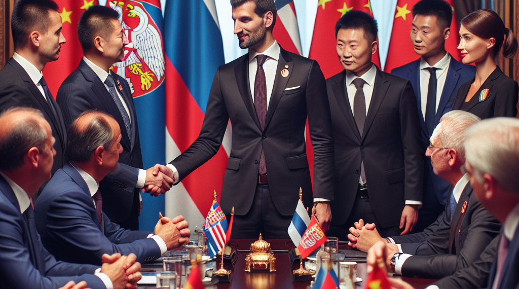 Maduro agradece la visita de autoridades de Serbia, China y Rusia