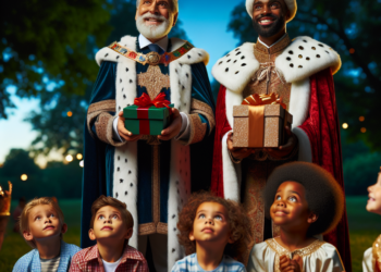 Cumplen 'Reyes Magos' deseos a niños vulnerables