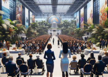 Mara Lezama y Josefina Rodríguez cortan listón del Pabellón Caribe Mexicano, el más grande de México en FITUR 2025