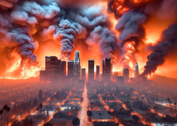 Más de 50 mil personas bajo órdenes o aviso de evacuación por incendio al norte de Los Ángeles