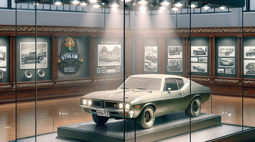 Museo del Automóvil exhibió vehículo de alta gama con reporte de robo