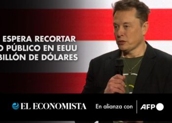 Musk espera recortar gasto público en EEUU en 1 billón de dólares
