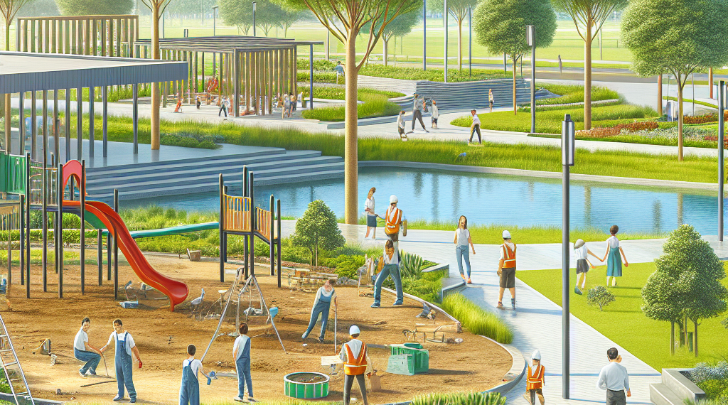 Reportan obras en Parque México