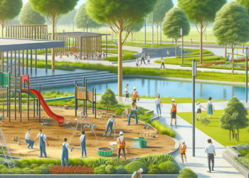 Reportan obras en Parque México