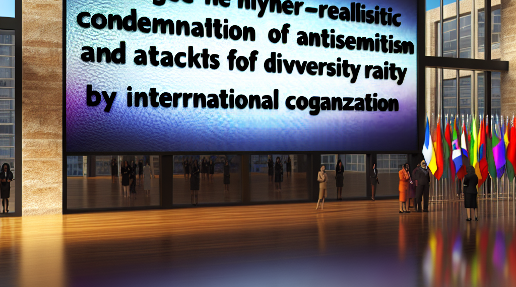 La ONU denuncia el antisemitismo "rampante" y los ataques contra la diversidad