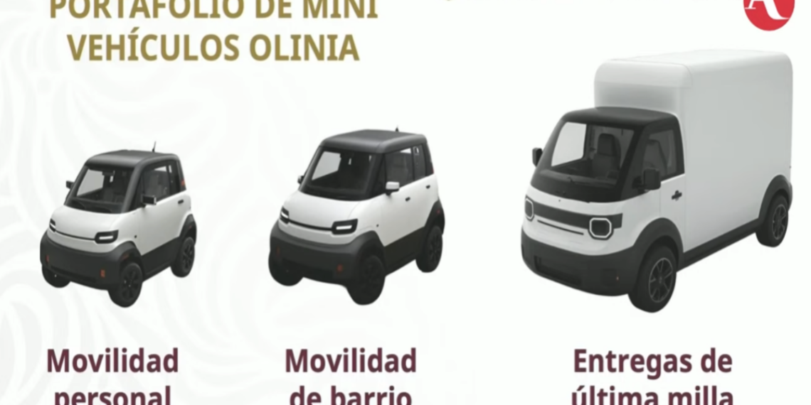 'Olinia' evalúa Puebla y Hermosillo como sedes para producir minivehículos eléctricos mexicanos