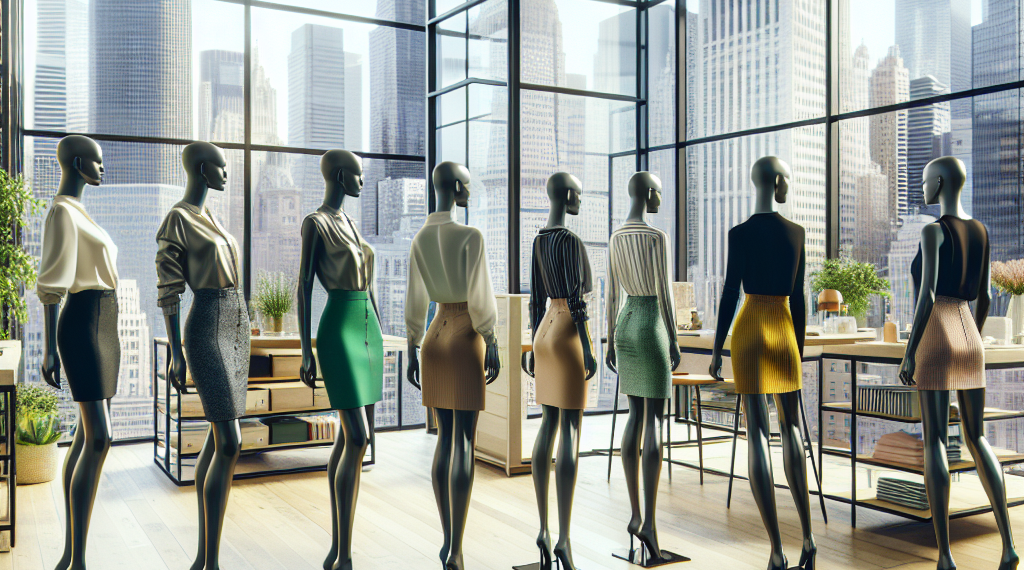 Qué faldas llevar con qué blusas elegantes para ir a la oficina en Primavera-Verano 2025