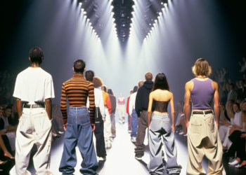 Las pasarelas dictan cómo llevar pantalones a la cadera de los 2000 en Primavera-Verano 2025