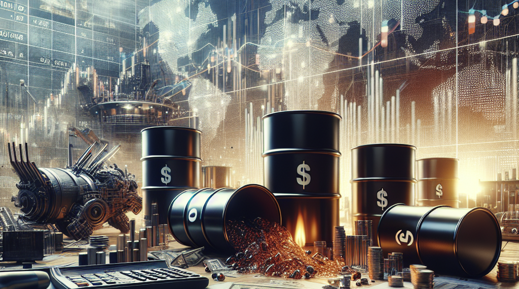 Petróleo cayó y cotizó cerca de mínimos de una semana