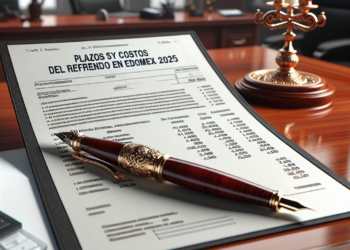 ¿Cuál es la fecha límite y precio del refrendo vehicular en Edomex durante 2025?